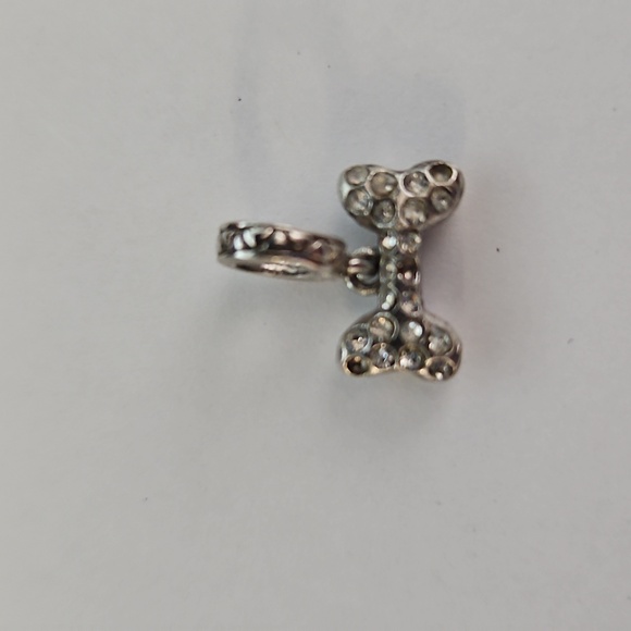 Dog Bone Rhinestone Charm - Picture 2 of 2